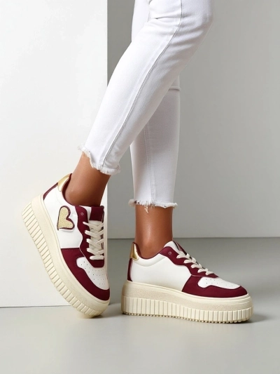 Royalfashion Damen Plattform Sportsneakers Avivat