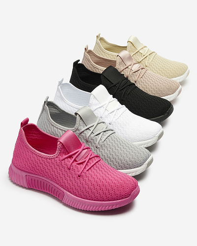 Rosa Sportschuhe für Damen aus Stoff Vobbu- Footwear
