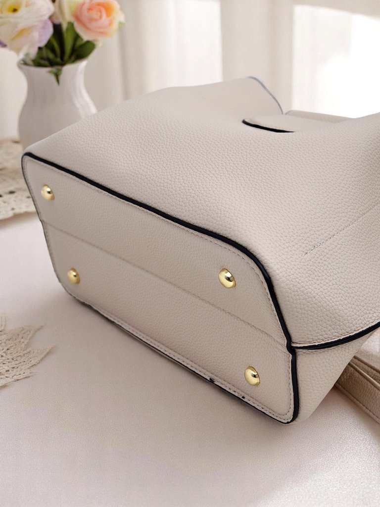 Royalfashion kleine und vielseitige Handtasche aus Kunstleder