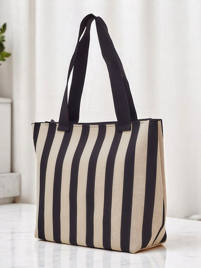 Royalfashion Stofftasche Streifen Daily