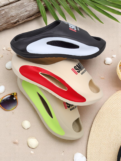 Royalfashion Universelle Gummi-Flip-Flops Super Smile