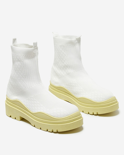 Elegante Damen Schuhe Limone im Vintage-Stil