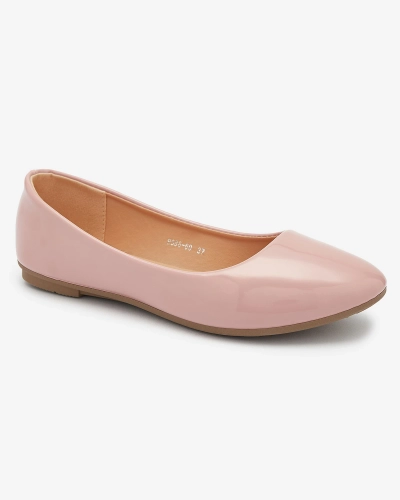 Rosa Damen Lackierte Ballerinas Fama - Footwear