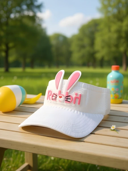 Royalfashion Kinder-Sonnenblende mit Hasenohren