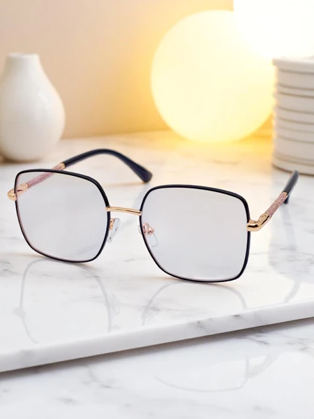 Royalfashion Sonnenbrille in eckigem Skyline-Design