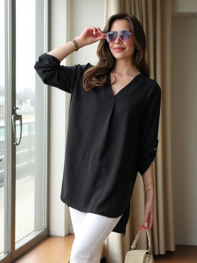 Royalfashion Довга жіноча сорочка оверсайз