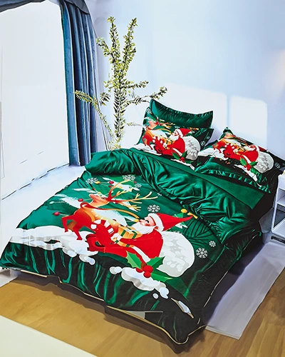 Royalfashion Holiday-Bettwäsche 160x200-Set 3-TEILIGE