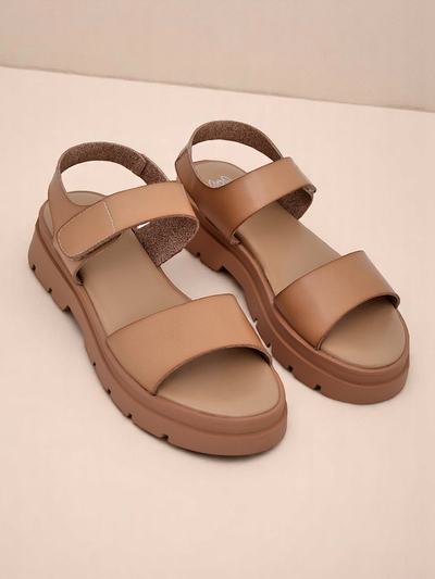 Royalfashion Damensandalen mit dickerer Sohle Otvanna