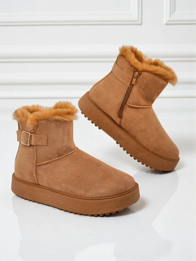 Royalfashion Kurze Damen Schneestiefel Aurelia Classico