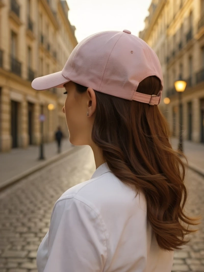 Royalfashion Cap mit Strass Paris Glam