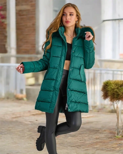 Royalfashion Women's Quilted Winter Jacket
