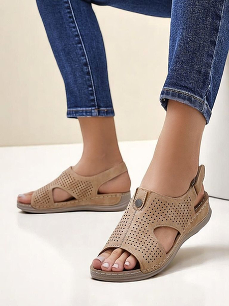 Royalfashion Damen-Sandalen mit Cut-outs Leminni