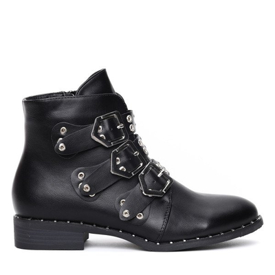 Schwarze Baggers mit drei Streifen Amaris- Footwear