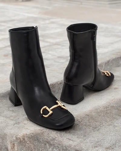 Royalfashion Damen-Stiefeletten auf einem Pfosten Rozuli