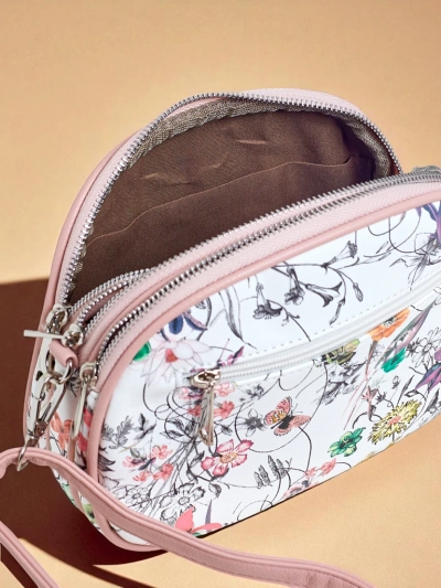 Royalfashion Kleine Damenhandtasche aus Öko-Leder Floriana