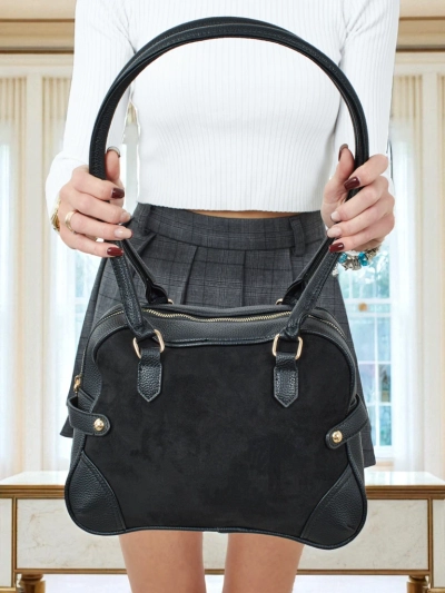 Damen Shopper Handtasche aus Öko-Leder Erelle
