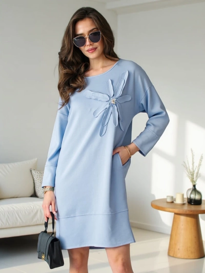 Royalfashion Damenstoffkleid