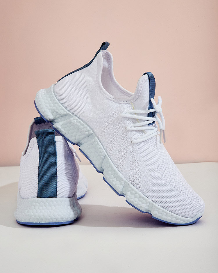 Baym Damen-Sportschuhe in Weiß und Blau - Schuhe