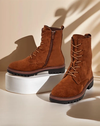 Royalfashion Damen Schnürstiefeletten Gosop