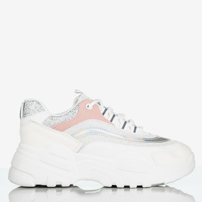 Weiße Damen-Sportschuhe auf der Seyoella-Plattform - Schuhe 1