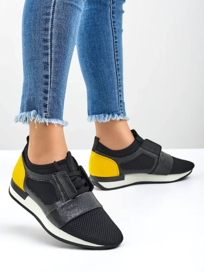 Royalfashion Damen Sport Sneakers Stoff Gentlesi