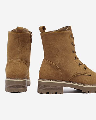 Braune Damen-Trapper-Stiefel Priviea - Footwear