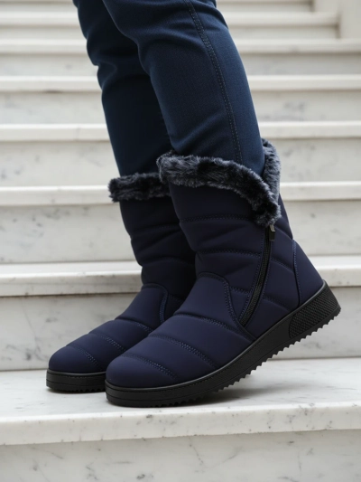 Royalfashion Damen Schneestiefel im Boot-Style Baccinis