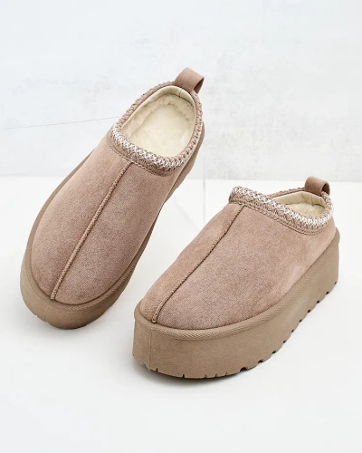 Royalfashion Damen Zommy Kurzstiefel a'la Schneestiefel