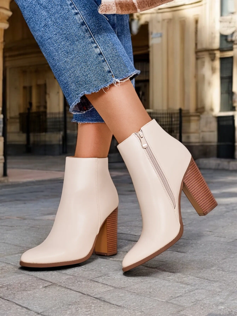 Royalfashion Damen Stiefeletten mit Stiletto-Absatz Toemi