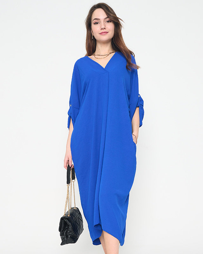 Cobalt Oversize-Midikleid für Damen - Kleidung