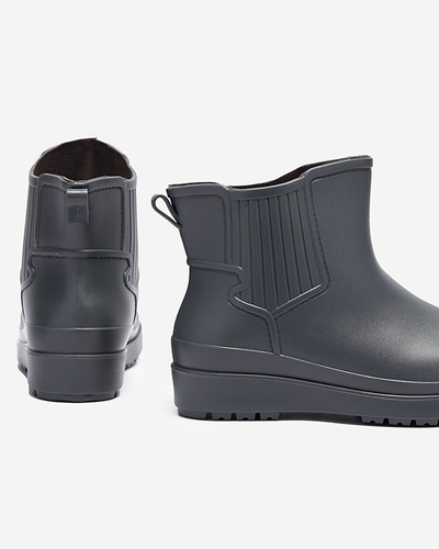 Graue matte Damen-Gummistiefel Neriva - Footwear