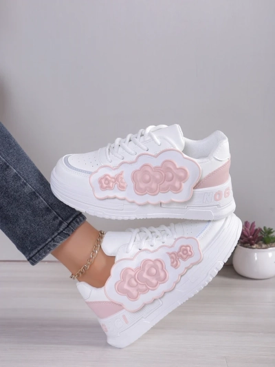 Royalfashion Damen Sneakers mit dekorativem Obermaterial Nendales