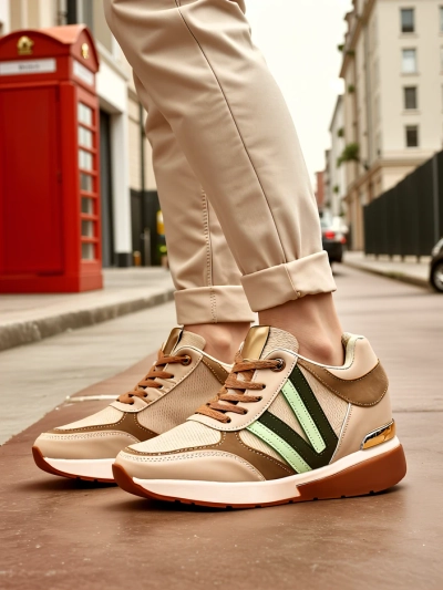 Royalfashion Damen Sportschuhe mit verstecktem Keil Venixxe