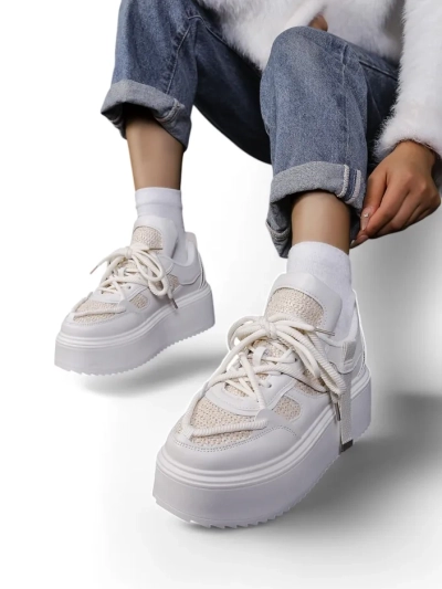 Royalfashion Damen Sportplattform Sneakers Aeroll