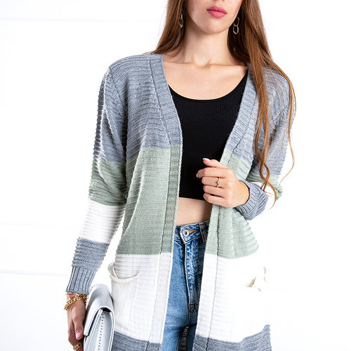 Жіночий кардиган з кишенями