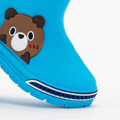 Blaue Regenstiefel für Jungen Uncon - Schuhe