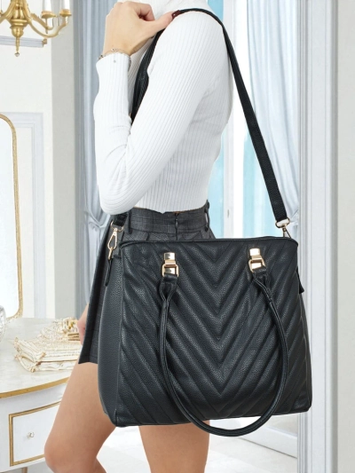 Damenhandtasche Shopper Öko-Leder Corvella