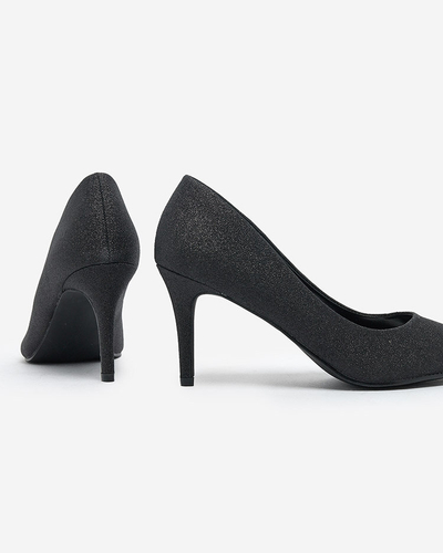 Royalfashion Damen Stiletto Pumps mit Glitzer Matomliso