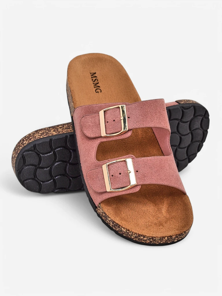 Royalfashion Damensandalen mit Schnallen Foumy