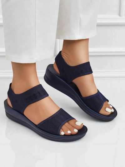 Royalfashion Damensandalen mit dickerer Sohle Viva Flex II