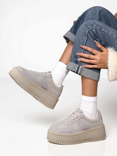 Royalfashion Damen Plattform Sneaker Venusoe