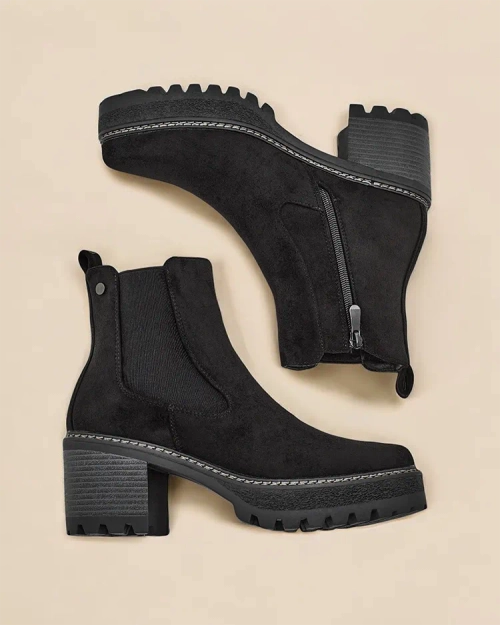 Жіночі чоботи Segori Роялфешн з екосукном на підошві