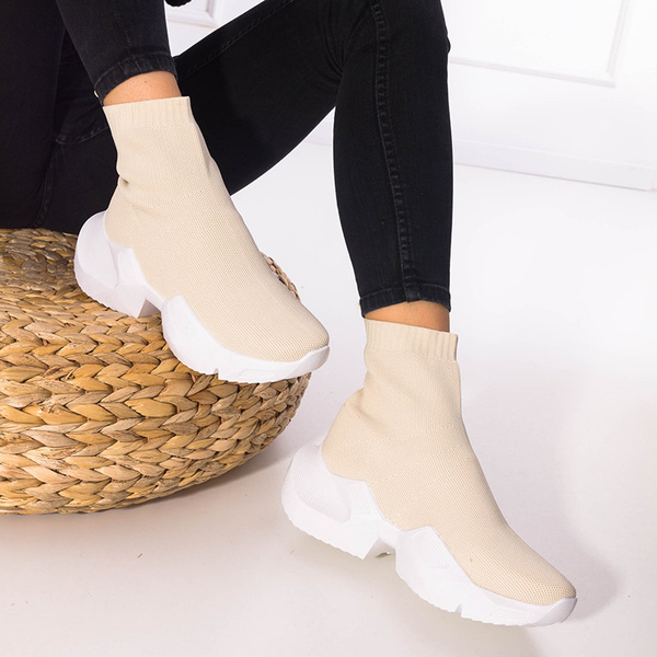 Beige Gohi High Sneaker für Damen - Schuhe