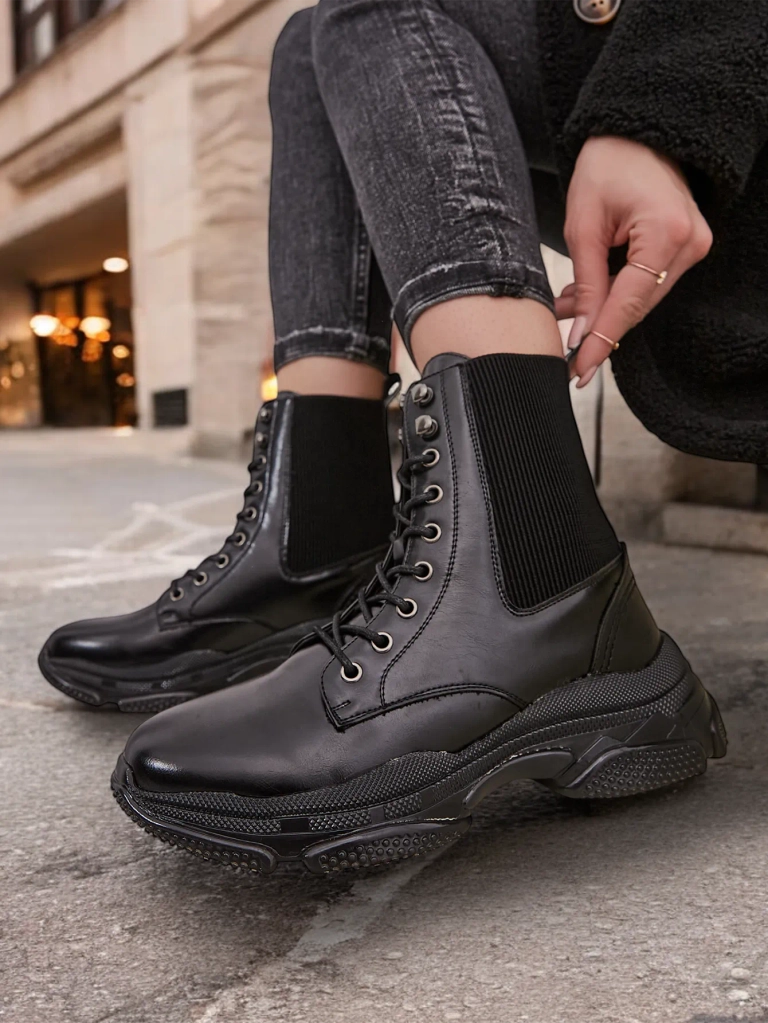 Royalfashion Damen-Arbeitsstiefel Ronoppa