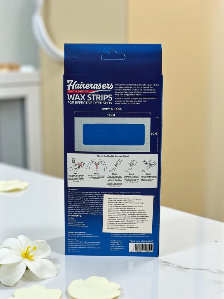 Wachspflaster zur Haarentfernung