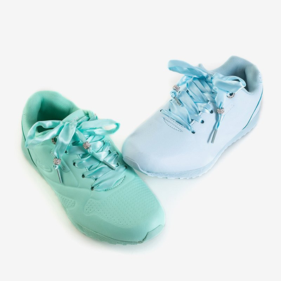 Mint Damen Sportschuhe mit einem Band Minorina - Schuhe gebunden