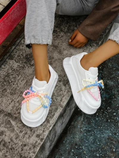 Royalfashion Damen Plattform Sneaker Venusoe