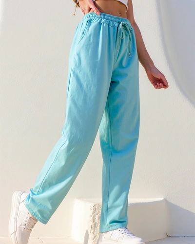 Royalfashion Baumwolle Gerade Damenhose