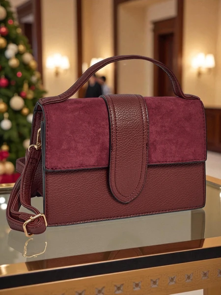 Kleine Damenhandtasche aus Öko-Leder Solmira