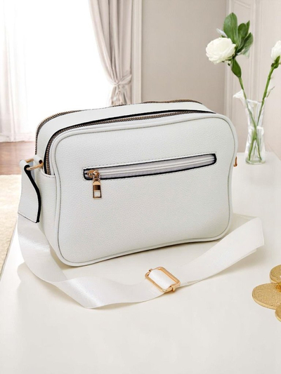 Royalfashion Kleine Damenhandtasche aus Ökoleder Cora